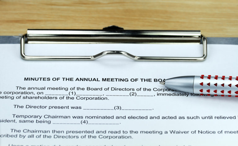 Board Meeting Minutes