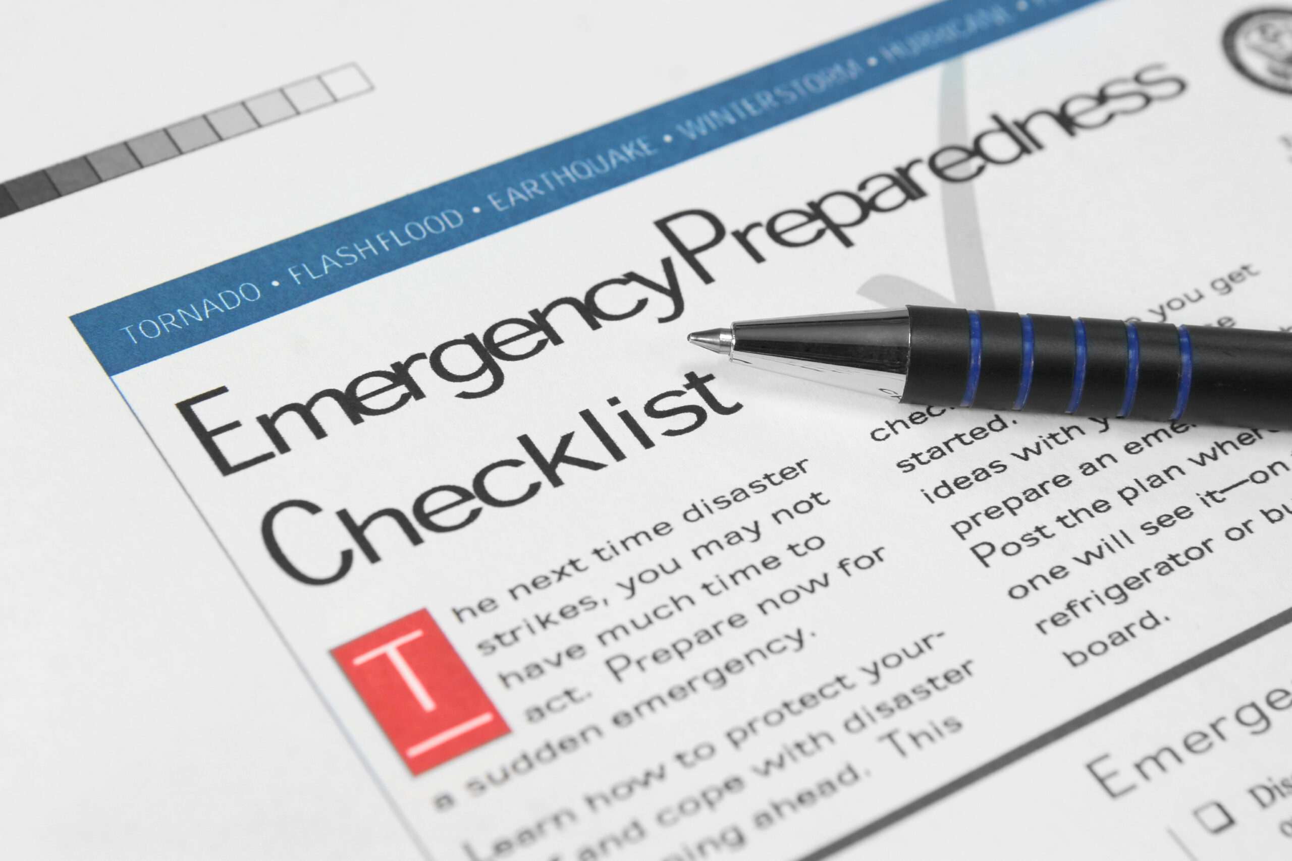 HOA emergency preparedness plan